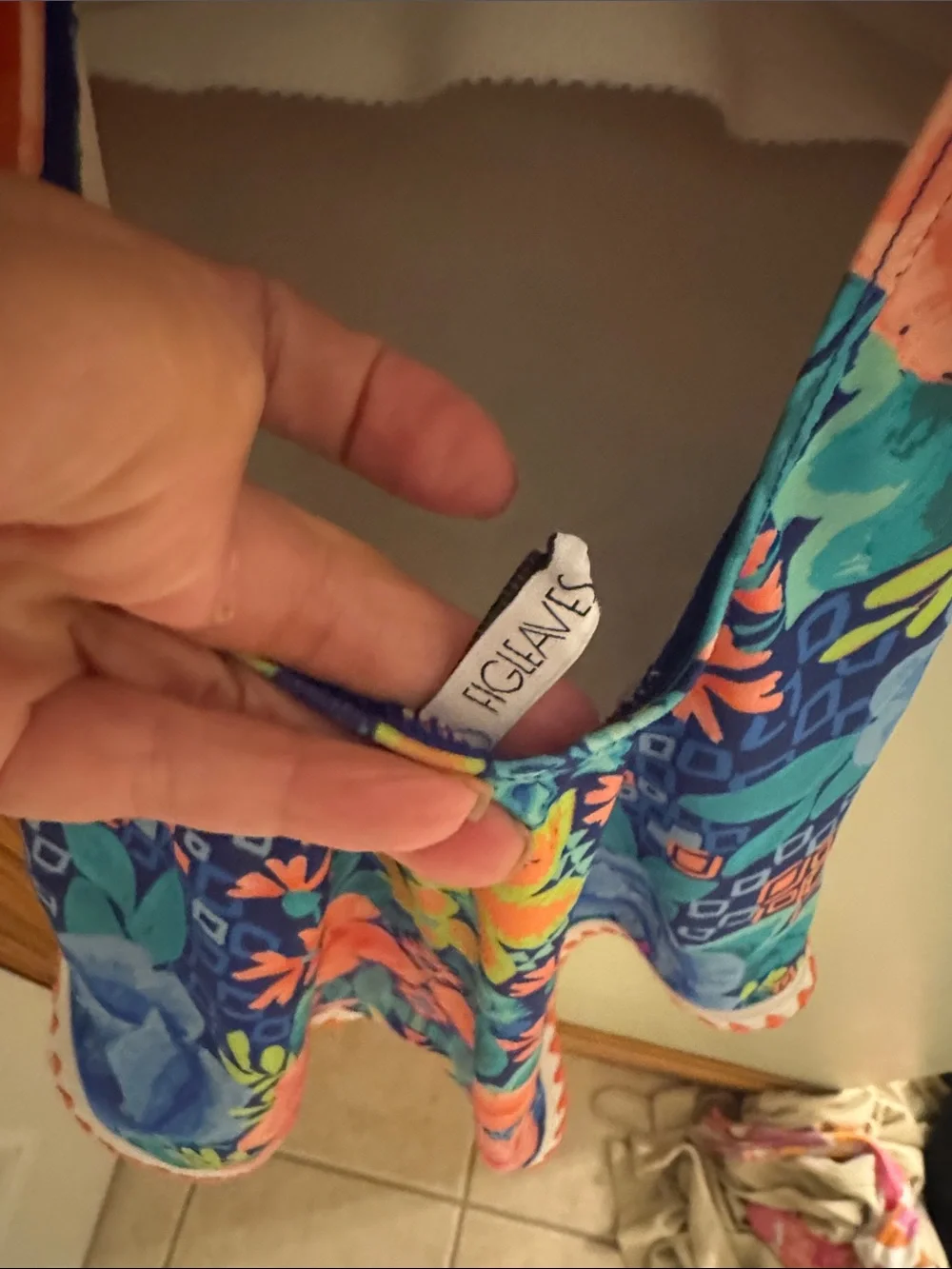 Figleaves Frida Underwirecontrol one piece Swimsuit 32 DDD